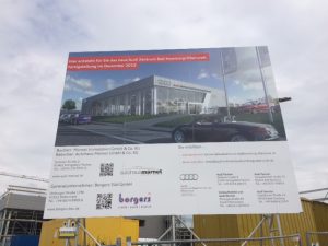 Lackier- und Oberflächenarbeiten an einem Audi durch Maler Theis